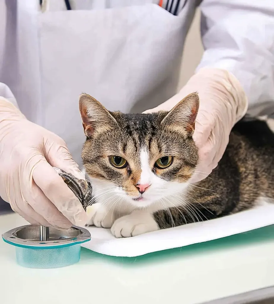 Palliative care for cats providing comfort and support.