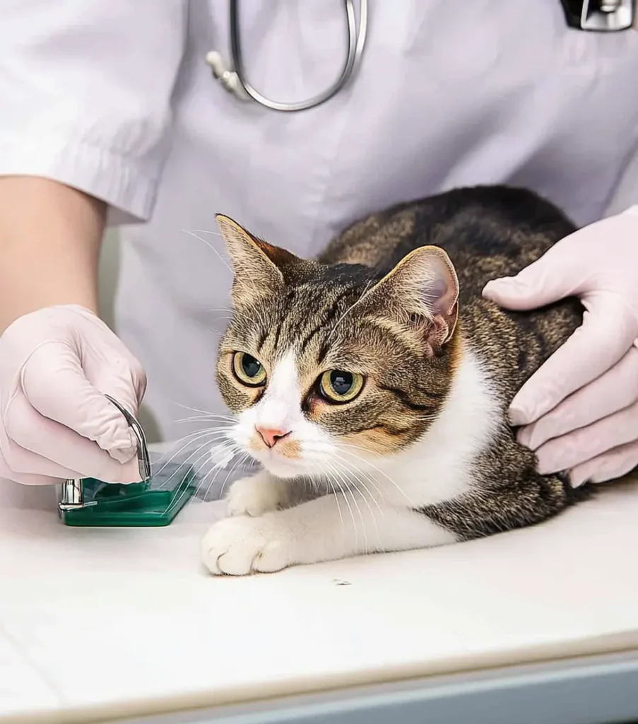 Palliative care for cats providing comfort and support.